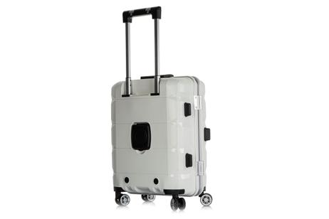 Ontario "TikTok" koffert 20" hvit (ONT-TTCASE-WH)