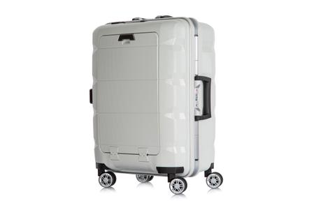 Ontario "TikTok" koffert 20" hvit (ONT-TTCASE-WH)