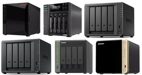 Multicom 4-bay NAS - konfigurator 