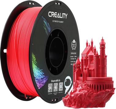 Creality PLA Fluorescent - 1,75MM - 1KG Rød