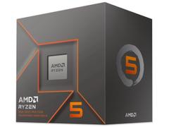 AMD Ryzen 5 8500G - AM5 6 kjerner, 12 tråder, 3.5GHz - 5.0GHz, 22MB Cache, DDR5, PCIe 5.0, 65W TDP, Radeon 740M, Wraith Stealth-kjøler