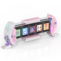 Divoom Times Gate informativt display rosa