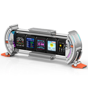 Divoom Times Gate informativt display grå