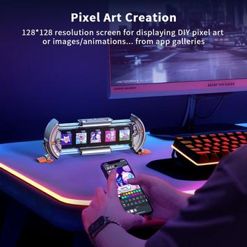 Divoom Times Gate informativt display grå (90100058223)