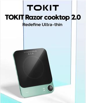 Tokit Smart induksjonstopp grønn (TCL04RU-A)