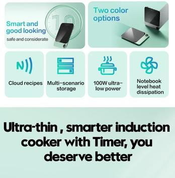 Tokit Smart induksjonstopp grønn (TCL04RU-A)