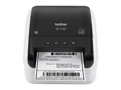 Brother QL-1100 - etikettskriver - S/H - direktetermisk (QL1100ZW1)