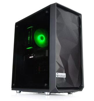 Multicom Mesh A803 Gaming PC AMD Ryzen 5 5600X, 32GB DDR4 RAM, 1TB PCIe 4.0 SSD, Radeon RX 7600 8GB, 2.5GbE, Wi-Fi 6E, Windows 11 Home (MULTICOM-A803-04-AMDFB)