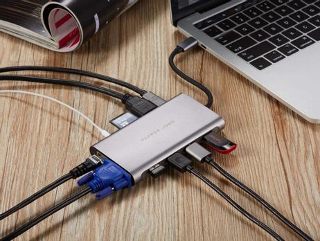 Pepper Jobs 11-i-1 multiport USB-C-adapter (TCH-11)