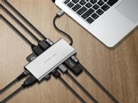 Pepper Jobs 12-i-1 multiport USB-C-adapter dokkingstasjon (TCH-12)
