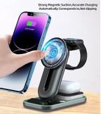 Pepper Jobs 4-i-1 trådløs ladestasjon 15W inkludert nattlysfunksjon (MWC-A8)