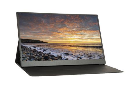 Ontario 17.3" Full-HD bærbar ekstraskjerm får strøm og videosignal gjennom USB-C-kabel
