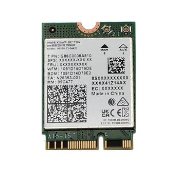 Intel Killer WI-FI 7 320MHz BE200 nettverksadapter - M.2 2230 No vPro (BE200.NGWG.NVX)