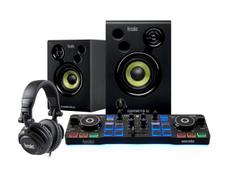 Hercules DJStarter Kit - DJ miksepult DJControl Starlight controller, DJMonitor 32 høyttalere, HDP DJ M40.2 headphones, Serato DJ Li