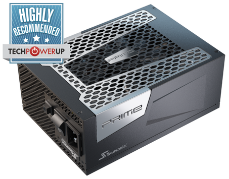 Seasonic Prime TX-1600 1600W Titanium PCIe 5.0 - ATX 3.0 - 12 års garanti (PRIME-TX-1600-ATX30)