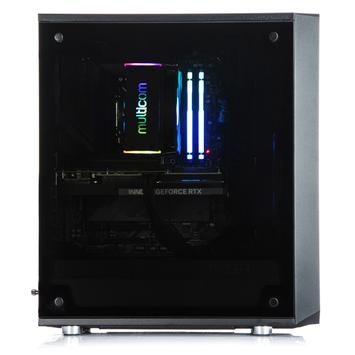 Multicom Mesh A803 Gaming PC AMD Ryzen 5 5600X, 32GB DDR4 RAM, 1TB PCIe 4.0 SSD, Radeon RX 7600 8GB, 2.5GbE, Wi-Fi 6E, Windows 11 Home (MULTICOM-A803-04-AMDFB)