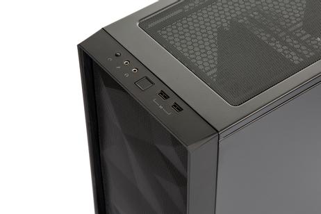 Multicom Mesh A803 Gaming PC AMD Ryzen 5 5600X, 32GB DDR4 RAM, 1TB PCIe 4.0 SSD, Radeon RX 7600 8GB, 2.5GbE, Wi-Fi 6E, Windows 11 Home (MULTICOM-A803-04-AMDFB)