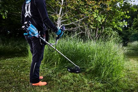 Makita DUR369AZ gresstrimmer/ krattrydder - uten batteri LXT 36V (2x18V) 1000W børsteløs motor (DUR369AZ)