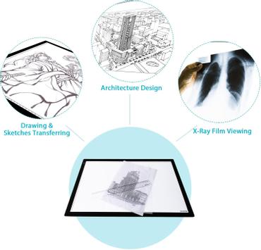 Huion LED lysbord A2 (HUION-A2-)