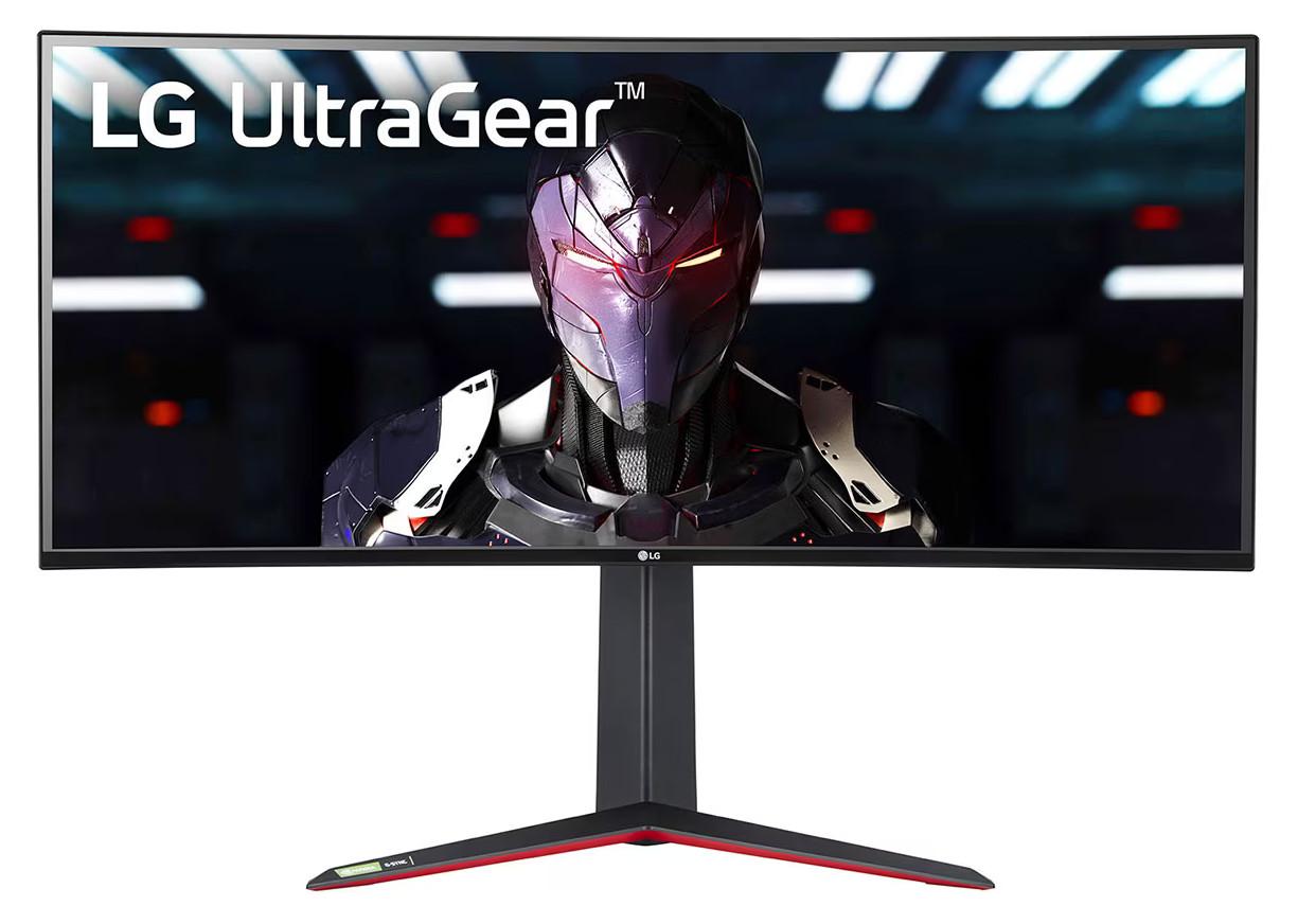 LG - 34" 21:9 UltraGear™ UW-QHD 160Hz Nano IPS 1ms (GtG) Curved Gaming Monitor