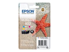 Epson 603 Multipack - 3-pack - gul, cyan, magenta - original - blekkpatron