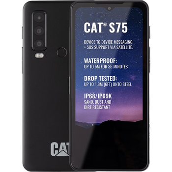 Cat S75 - 5G smarttelefon - 6GB/128GB (CS75-DAB-ROE-NN)