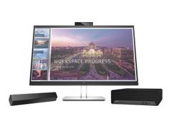 HP E24d G4 Advanced Docking Monitor - LED-skjerm - Full HD (1080p) - 23.8"