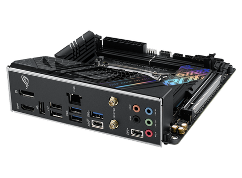 ASUS ROG STRIX B760-I GAMING WIFI - mini-ITX-hovedkort,  LGA1700, 2x DDR5, 2.5GbE, Wi-Fi 6E (90MB1D90-M0EAY0)