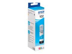 Epson 102 - cyan - original - blekkbeholder
