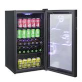 HCK Cyberpunk gaming-kjøleskap 98L (SC-98B-CYBER)