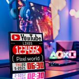 Divoom Pixoo-64 digital pixel-ramme 64x64 LED-panel (90100058194)