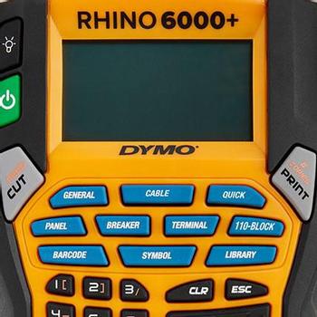 DYMO Rhino™ 6000+ Industrial Label Maker with Carry Case (2122966)