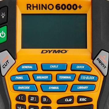 DYMO Rhino™ 6000+ Industrial Label Maker with Carry Case (2122966)