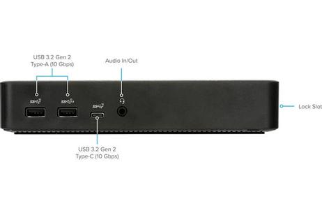 Targus USB4 Triple Video DockingStation with 100W Power - HDMI, 2 x DP - 2.5GbE (DOCK460EUZ)