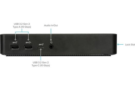 Targus USB4 Triple Video DockingStation with 100W Power - HDMI, 2 x DP - 2.5GbE (DOCK460EUZ)