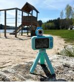 Barnekamera blå med stativ (X101S-BL)