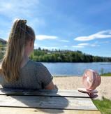 Xiaomi Solove F3 oppladbar bordvifte Rosa, 2000mAh, USB-C (SOLOVE-F3-PK)