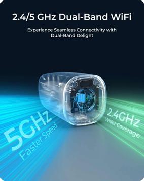 Reolink Argus B360 Smart 4K Wi-Fi utendørs (IP66) batteridrevet overvåkningskamera med app (RLC-B360)
