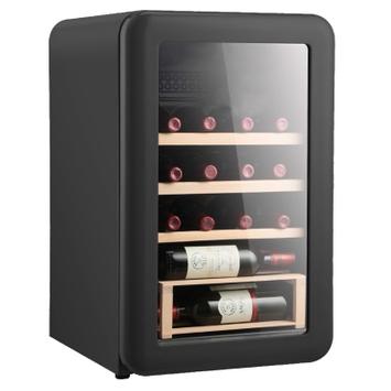 HCK vinkjøleskap 70L svart (SC-70R-S-BLACK)