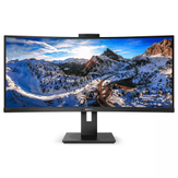 Philips 34" Ultrawide Buet WQHD DisplayHDR 400, Windows Hello pop-up-webkamera,  KVM-bryter (346P1CRH/00)