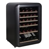 HCK vinkjøleskap 130L svart (SC-130R-S-BLACK)