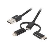 Lanberg Lightning-adapter - Lightning / USB 2.0 - 1 m