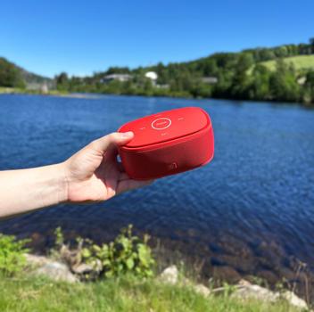 Zone of Norway Box Bluetooth høyttaler,  rød (950559-red)