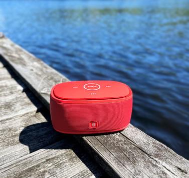 Zone of Norway Box Bluetooth høyttaler,  rød (950559-red)