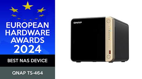 QNAP TS-464-8G - 2x 2.5GbE NAS-server (TS-464-8G)