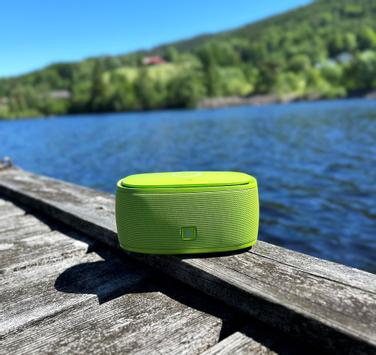 Zone of Norway Box Bluetooth høyttaler,  lime (950559-lime)