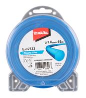 Makita trimmertråd - rund 1.65mm x15meter for DUR181, UR3000/3500/3501 og UR100