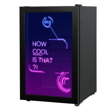 HCK Cyberpunk gaming-kjøleskap 70L (SC-70B-CYBER)