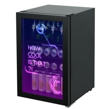 HCK Cyberpunk gaming-kjøleskap 70L (SC-70B-CYBER)