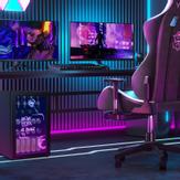 HCK Cyberpunk gaming-kjøleskap 70L (SC-70B-CYBER)